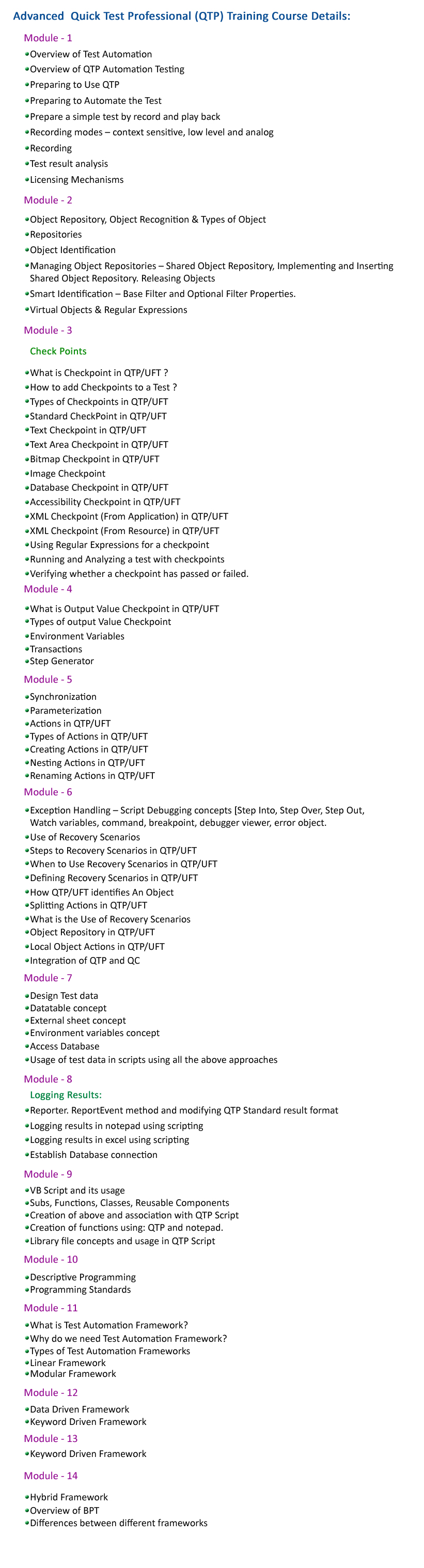 PatsonUSA_QTP_Training